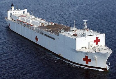 Hospital Ship USNS Mercy USA T-AH19