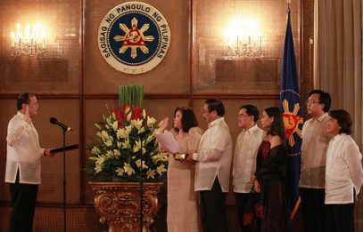 Lourdes-Sereno-oathtaking