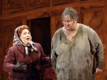 Sir Falstaff and Mistress Quickly