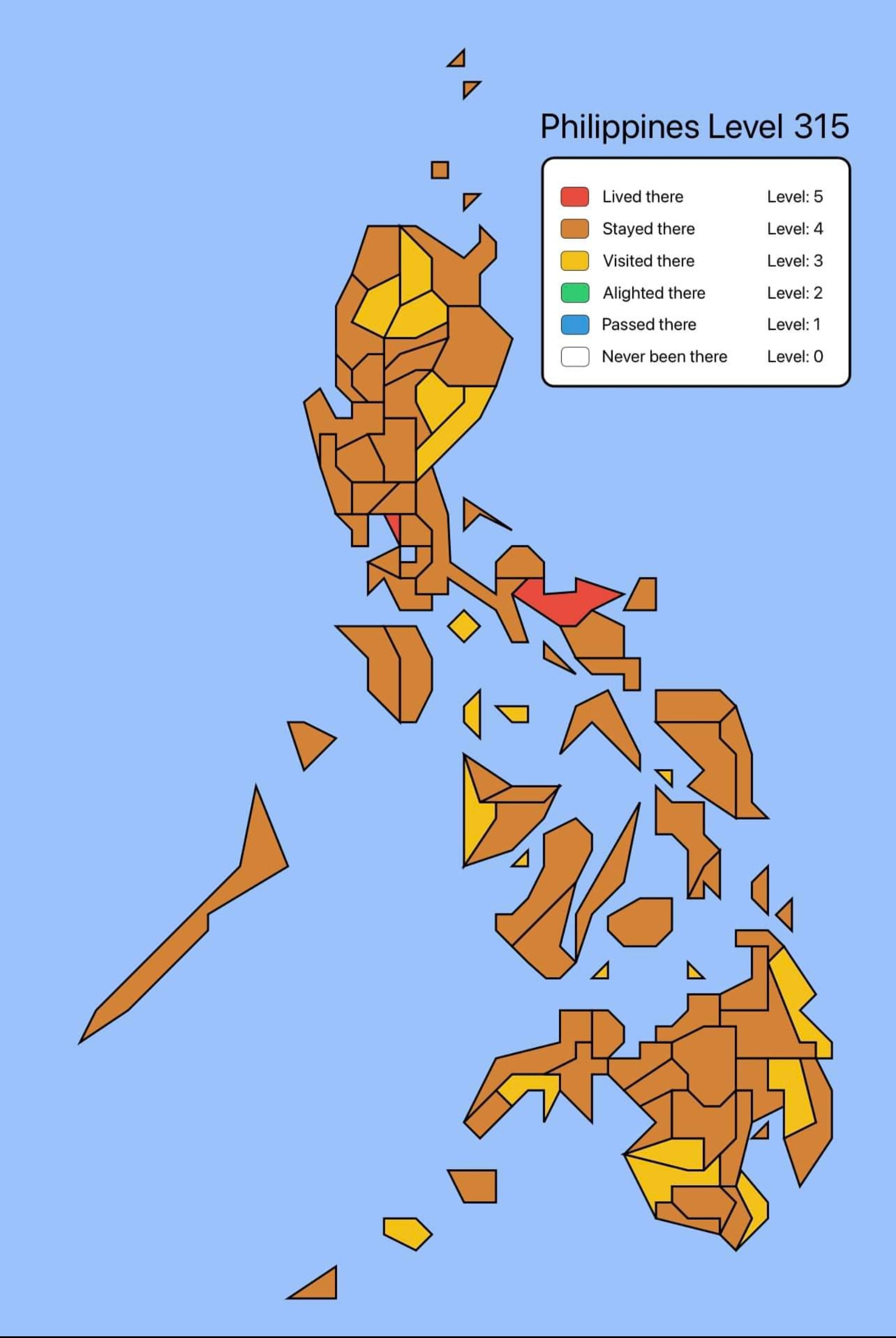 Atty Leni's Travel Score